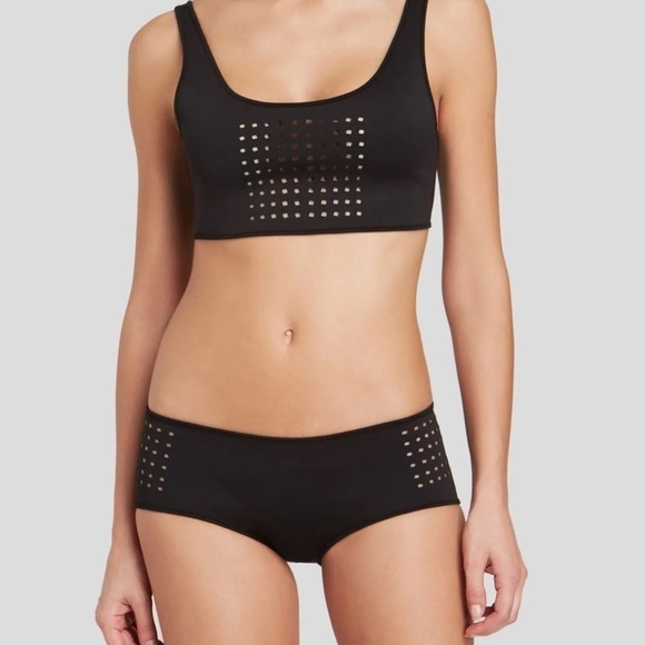 Clover Canyon Laser Cut Black Bikini bottoms - Picture 1 of 6